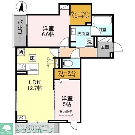 fortuna duoの物件間取画像